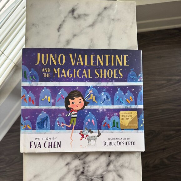 Juno Valentine and the Magical Shoes – Signed Limited Edition by Eva Chen | New - Picture 1 of 3